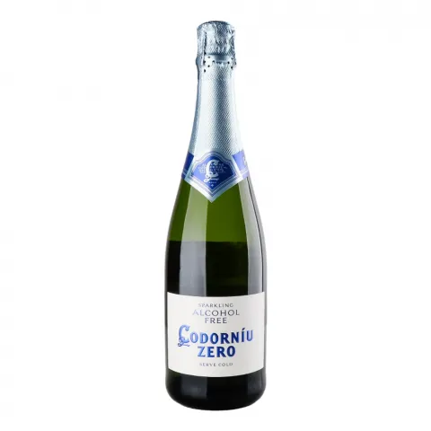 Вино ігристе Codorniu Зеро 0,75 л сух. біле б/а