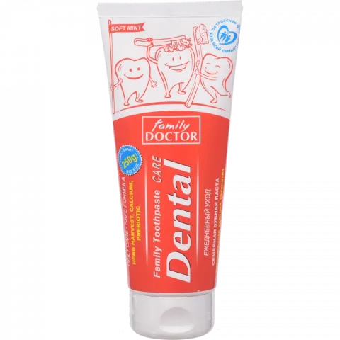 Зуб. паста Family Doctor 250 мл Dental care щоденний догляд
