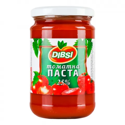 Томат паста Dibsi 25 314 г скл.