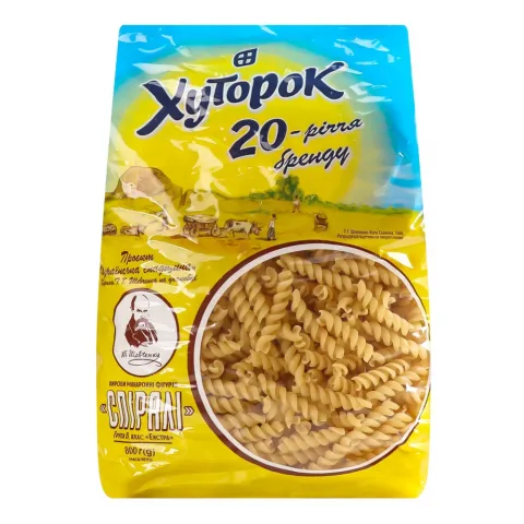 Макарони Хуторок 800 г Спіраль
