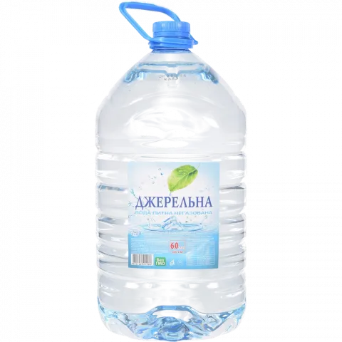 Вода Джерельна 6 л б/газ.