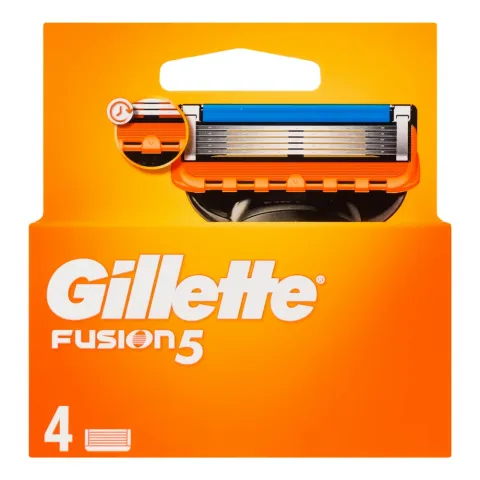 Картридж д/гоління Gillette 4 шт. Fusion