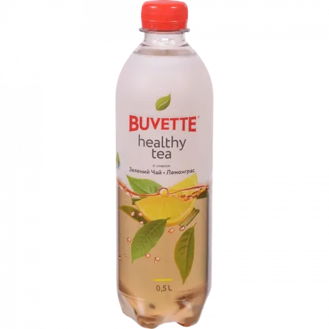 Напій б/алк. Buvette Healthy tea 0,5 л Зелений чай та лемонграс
