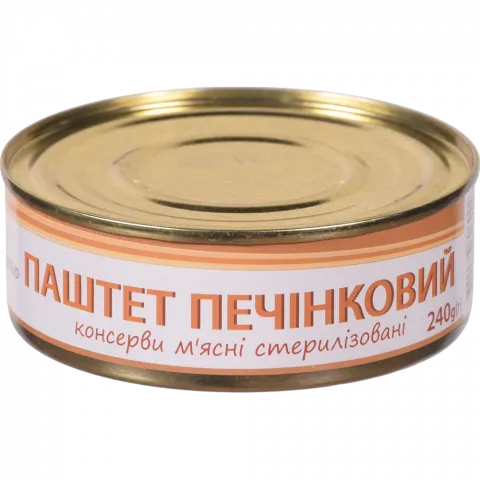 Паштет Єврогруп печінковий 240 г