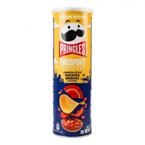 Чипси картопл. Pringles 165 г Пататас Бравас (Бельгія) И354