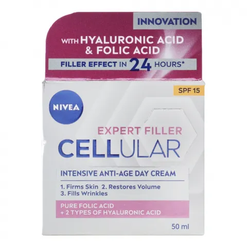 Крем Nivea 50 мл Cellular hyaluron SPF 15 ден. 82384
