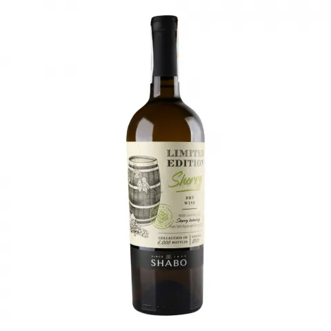 Вино Shabo Limited Edition Херес 0,75 л сухе біле