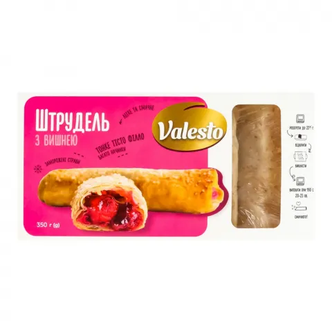 Штрудель Valesto 350 г з вишнею