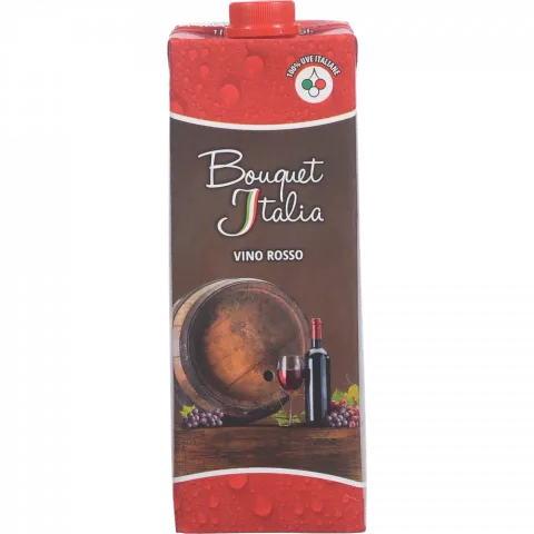 Вино Bouquet Rosso 1 л т/пак 11 (Італія)