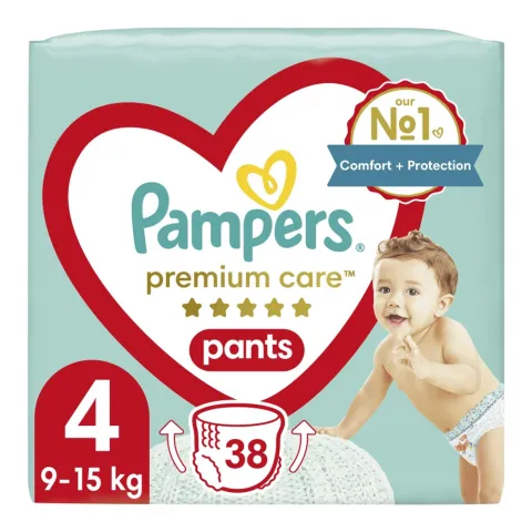 Підг.-трусики Pampers Premium Care Pants 38 шт. Maxi (9-15 кг)