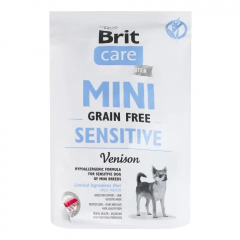 Корм д/собак Brit Care GF Mini 400 г д/малих поріз з чутл. травленням