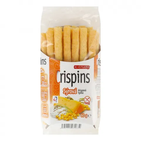 Палички Crispins 60 г з сиром Органічні