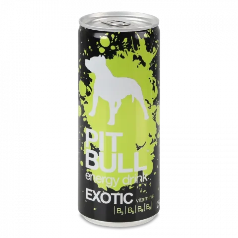 Напій б/алк. Піт Буль 0,25 л з/б Exotic