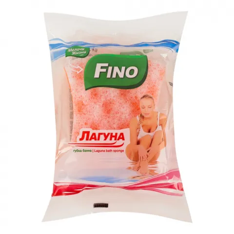 Губка банна МЖ/FINO Лагуна масажна 7326