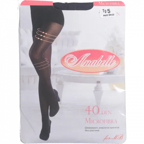 Колготки ANABELLE Microfibre 40 Nero 5