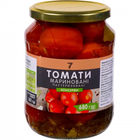 Конс Томати 7` 680 г мариновані`