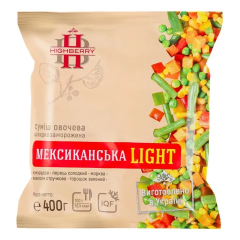 Св морож Суміш Highberry 400 г Мексиканська Light