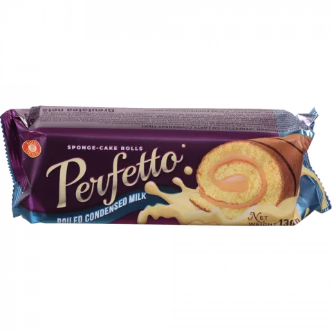 Рулет ХБФ Perfetto 130 г варене згущ. молоко