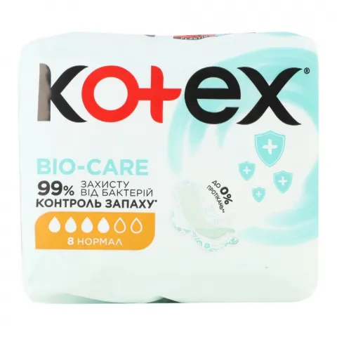 Прокладки Kotex 8 шт. Bio Care Normal