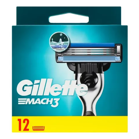Картридж д/гоління Gillette 12 шт. Мак3
