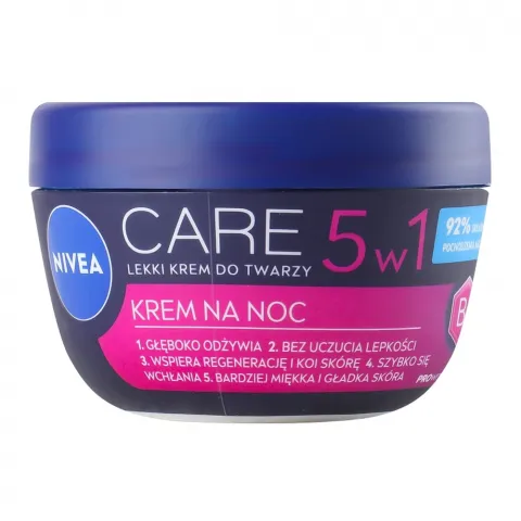 Крем д/обличчя Nivea 100 мл care ніч.