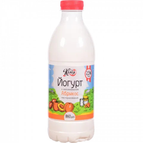 Йогурт Кілія 2,5 860 г Абрикос