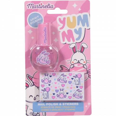 Ігровий набір Martinelia Yummy Лак д/нігтів і наліпки 12241