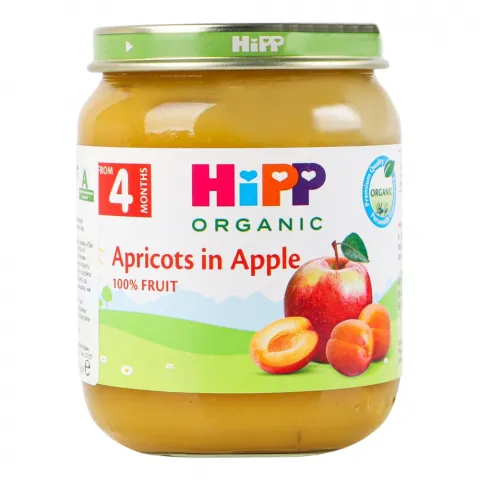 Пюре Hipp 125 г Абрикоси в яблуках 4221
