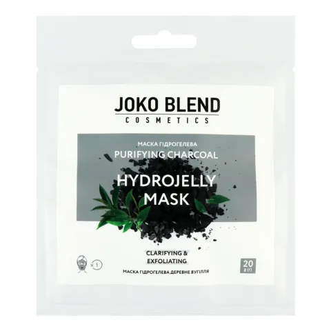Маска д/обличчя Joko Blend 20 г гідрогелева Purifying Charcoal