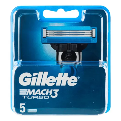 Картридж д/гоління Gillette Мак3 Турбо 4/5 шт.