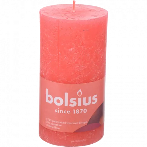 Свіча Bolsius 130/68 рустік Квітучий рожевий, арт. 103668790342