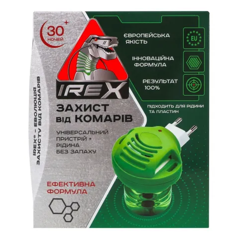 Комплект в/комарів Irex прилад та рідина 30 ночей