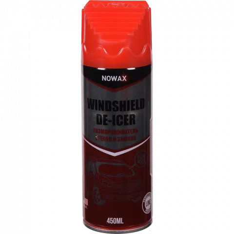 Розморожувач скла і замків Nowax Windshield De-icer 450 мл NX 45019