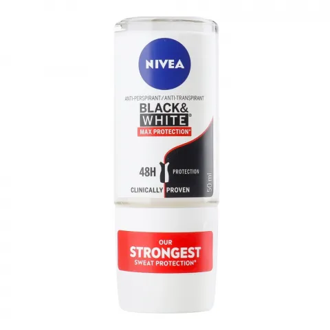 Дезодор Nivea 50 мл deo кульк. Max pro Чорне та біле