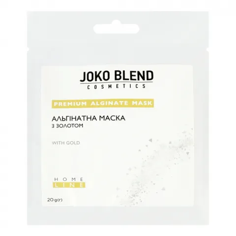 Маска д/обличчя Joko Blend 20 г Альгінатна з золотом