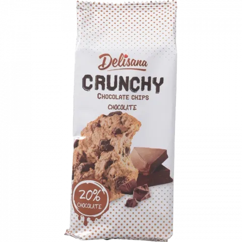 Печ DELISANA 130 г хрустке з шок. шматочками (Польща)
