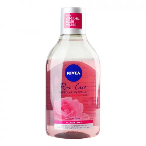 Вода міцелярна Nivea Visage 400 мл + Вода троянди Make-up Expert 82366