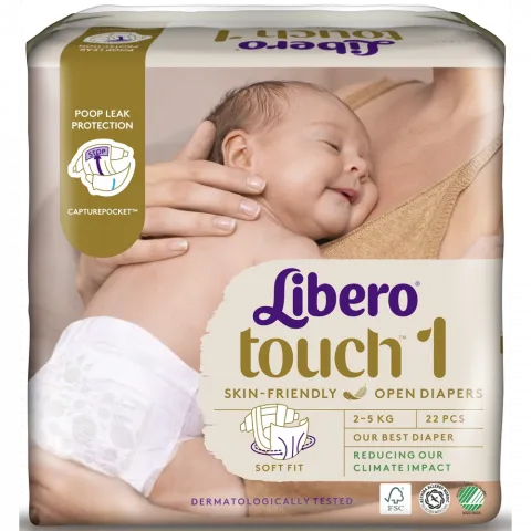 Підг. Libero 22 шт. Touch 1 (2-5 кг)