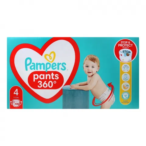 Підг.-трусики Pampers Pants Maxi 108 шт. (9-15 кг)