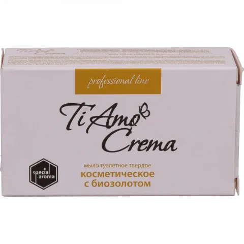 Мило Ti Amo Crema 115 г з біозолотом