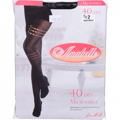 Колготки ANABELLE Microfibre 40 Nero 2