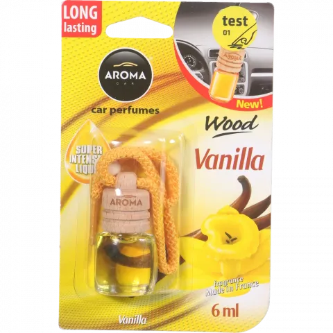 Ароматизатор Aroma Car Wood Vanilla 6 мл 631074
