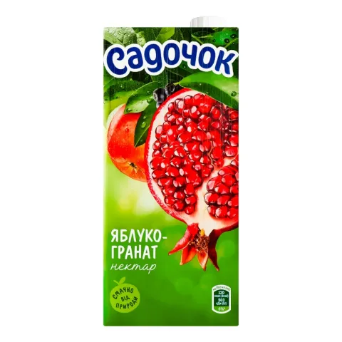 Нектар Садочок 0,95 л Яблучно-гранатовий