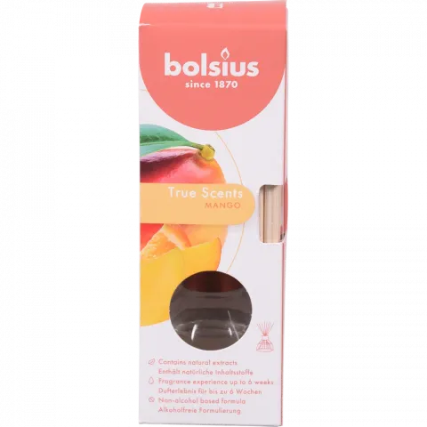 Арома-дифузор Bolsius з паличками, 45 мл, True Scents манго арт. 101926806710