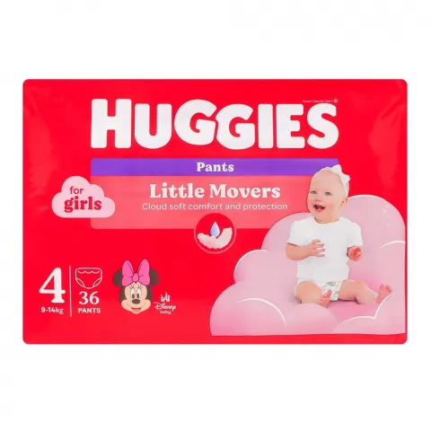 Підг. Huggies Трусики 36 шт. Jumbo Pant 4 Girl (9-14 кг)