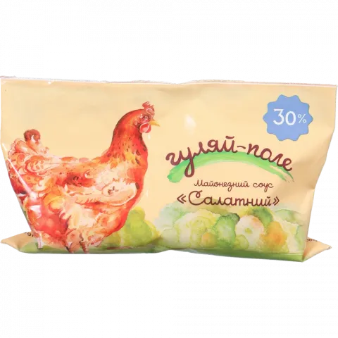 Майонезний соус Гуляй-поле 160 г ф/пак. Салатний