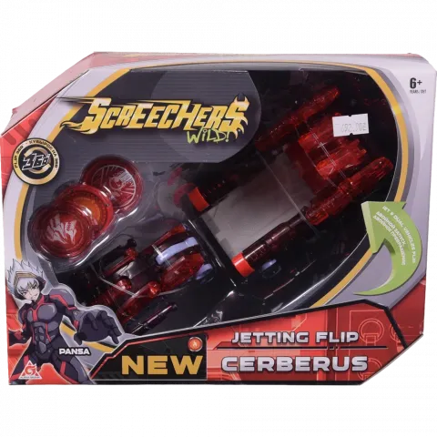 Іграшка Машинка-трансформер Screechers Wild S2 L2 Цербер EU684302