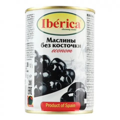 Маслини Іберіка 280 г з/б б/к Econom