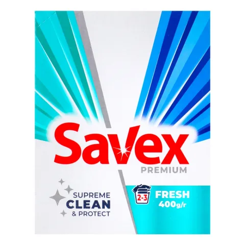 Порошок Savex 400/300 г автомат Parfum Lock 2в1 Fresh И411/200