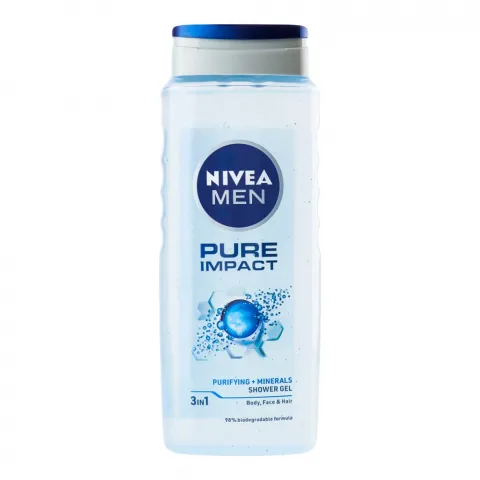 Гель д/душу Nivea 500 мл Заряд чистоти 80893